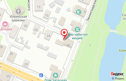Бухгалтерская фирма Профбухгалтер на улице Ленинградской на карте