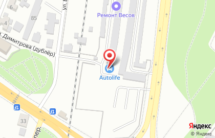 Гаражный кооператив Усманский на карте