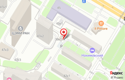 Магазин продуктов в Москве на карте