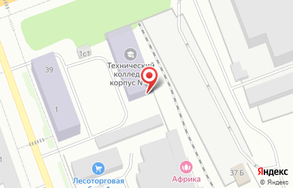 Мастерская на Железнодорожной улице на карте