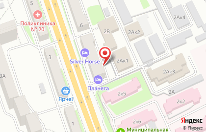 Колибри на Владимировской улице на карте