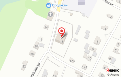 Дом культуры Родник на Рабочей улице на карте