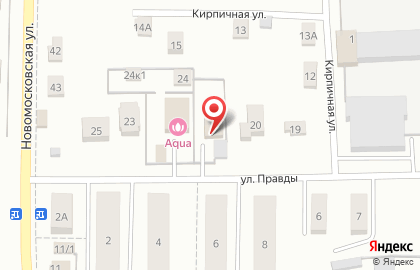 Всероссийское добровольное пожарное общество на улице Правды на карте