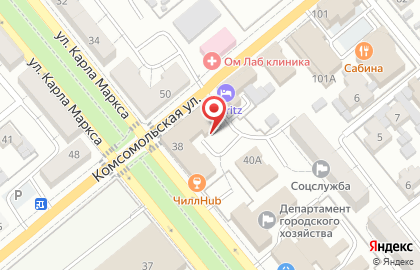 Кадастровый открытый центр на карте