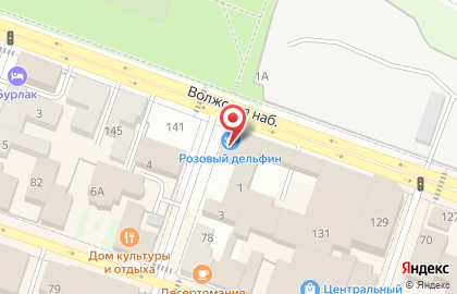 Магазин детских товаров Розовый дельфин на карте
