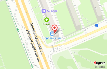 Художественный салон Передвижник на Ленинградском шоссе на карте