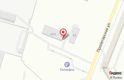 Автостоянка в Казани на карте