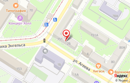Либра в Советском районе на карте
