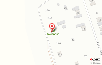 Турбаза Комарово на карте