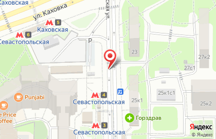 Краснопресненское агентство печати на Севастопольской на карте