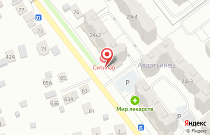 Семейный салон красоты Очарование на карте