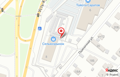 Киоск по продаже полуфабрикатов на Усть-Курдюмской улице на карте