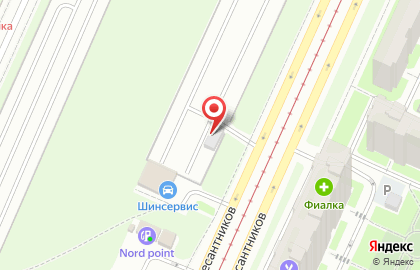 Автостоянка РВД на карте