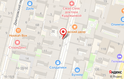 Защита и Развитие, Лига Специализированных Подрядчиков в Области Пожарной Безопасности на карте