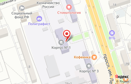 Волжский политехнический институт в Волгограде на карте