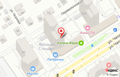 Частный детский сад Аистенок на улице Чапаева на карте