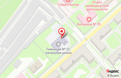 Трансформера-школа иностранных языков Инотекст на улице Александра Невского на карте