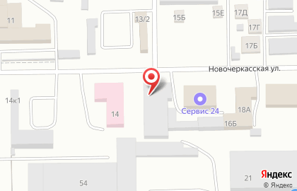 Автосервис Лонжерон в Орджоникидзевском районе на карте