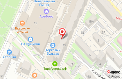 Ювелирная мастерская Яхонт на улице Льва Толстого на карте