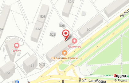 Ярославский филиал Банкомат, АКБ Московский индустриальный банк на проспекте Ленина на карте