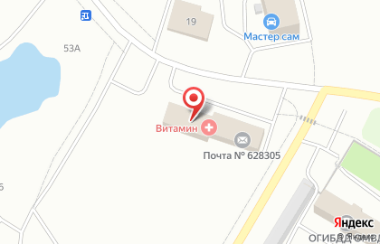 Парикмахерская в Ханты-Мансийске на карте