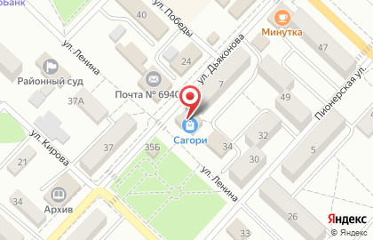 Микрокредитная компания Ник Финанс на улице Дьяконова на карте