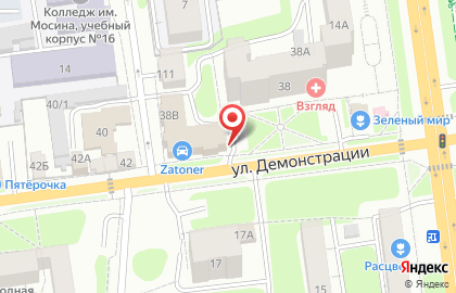 Алкобар в Туле на карте
