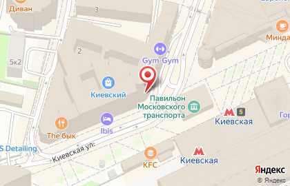 Визовый центр Италии в Москве на карте