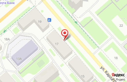 Медицинский центр Медика на улице Карла Либкнехта на карте