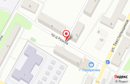 Копейка в Пушкино на карте