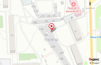 Установочный автоцентр Garage 14 на карте
