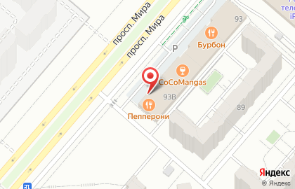 Пиццерия Пепперони в Нижнекамске на карте