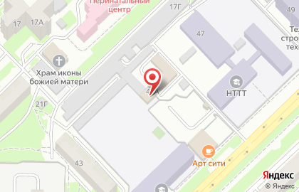 Автосервис Новокузнецкий транспортно-технологический техникум на карте