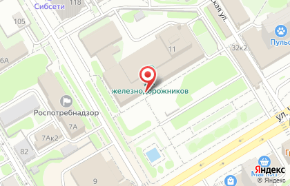 Эстрадный центр Апельсин на Площади Гарина-Михайловского на карте