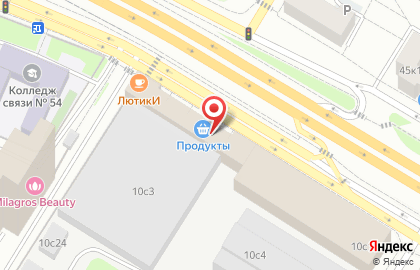 Мини-маркет на Рязанском проспекте на карте