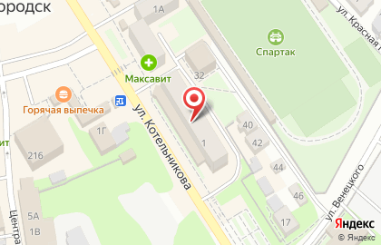 Производственно-розничная сеть по продаже натяжных потолков Белый Глянец на улице Котельникова в Богородске на карте