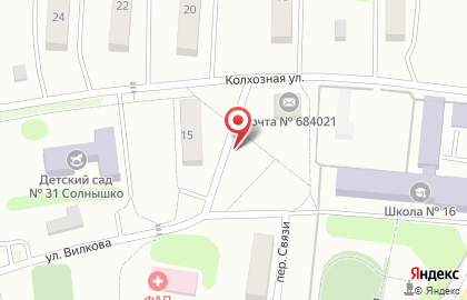 Продовольственный магазин в Петропавловске-Камчатском на карте