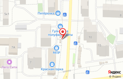 Пиццерия в Кирове на карте