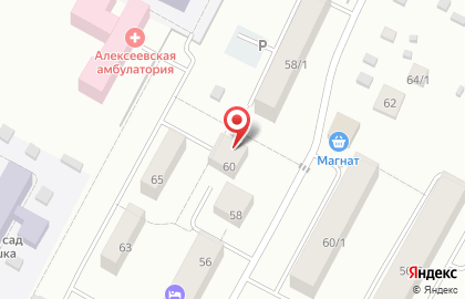 Продовольственный магазин Лик на Центральной улице на карте