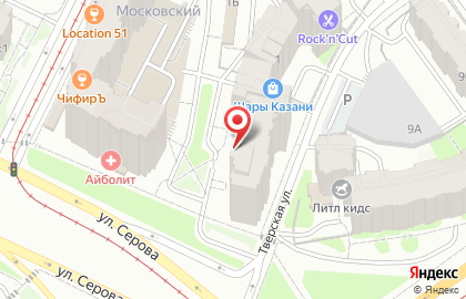 Продуктовый магазин Лекон в Московском районе на карте