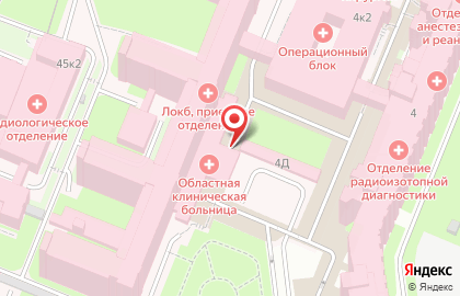 Продовольственный магазин на проспекте Луначарского на карте