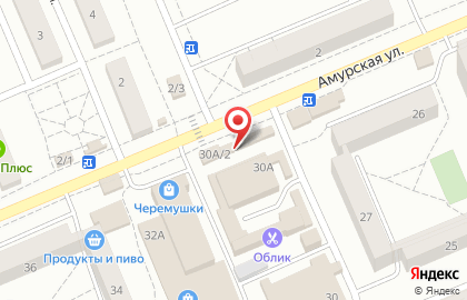 Салон связи МТС на Амурской улице на карте