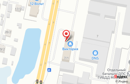 Анонс на Автодорожной улице на карте