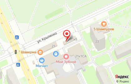 Магазин зоотоваров в Санкт-Петербурге на карте