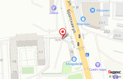 Ника на Братской улице на карте