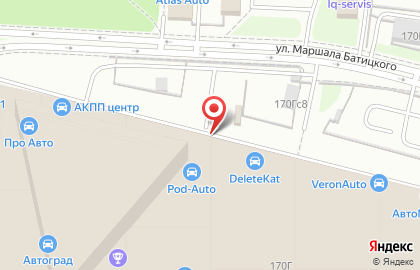 Магазин автозапчастей и автотоваров POD-AUTO на Варшавском шоссе на карте