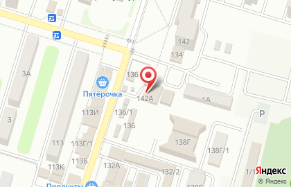 Шиномонтажная мастерская на улице Пушкина на карте