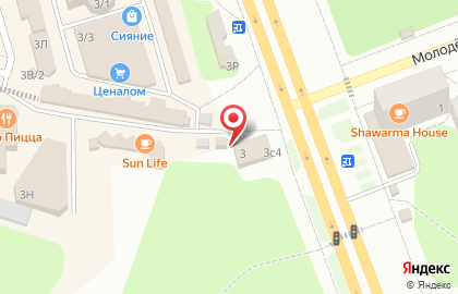 Киоск в Красноярске на карте