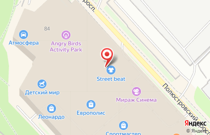 Кинотеатр Мираж Синема на Полюстровском проспекте на карте