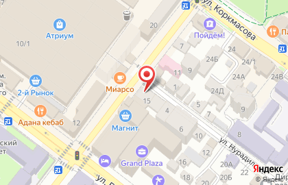 Фруктовая лавка в Ленинском районе на карте